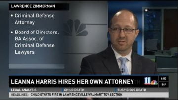 Leanna Harris – Hires Atlanta Defense Lawyer Lawrence Zimmerman