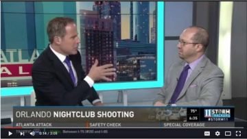 Lawrence Zimmerman Discusses the Orlando Nightclub Shooting on WXIA TV